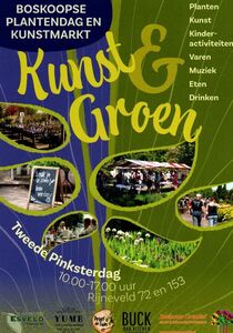 Kunstmarkt “Kunst en Groen” op Tweede Pinksterdag Kunstmarkt “Kunst en Groen” op Tweede Pinksterdag