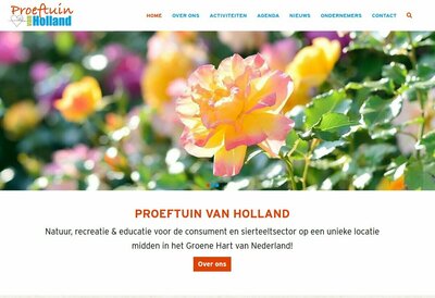 Nieuwe website Proeftuin van Holland online!